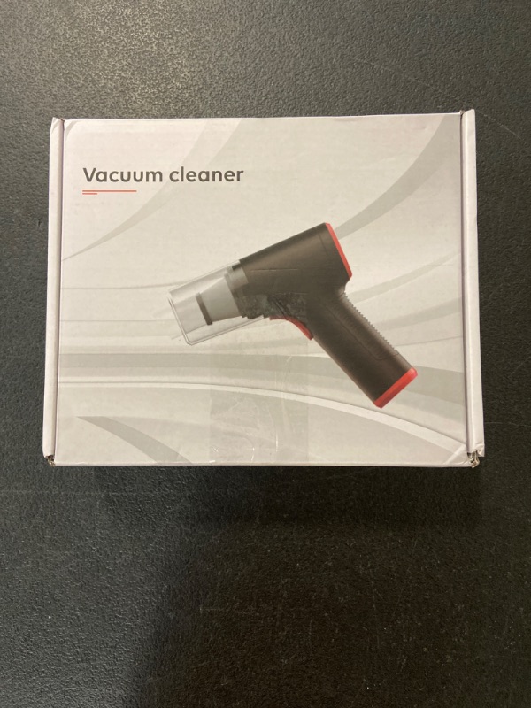 Photo 2 of Handheld Car Vacuum Cleaner High Power Cordless, 120W Portable Car Vacuum Cleaner with 18000PA Suction & Air Duster, Mini Hand held Vacuum Cleaner for Car Home Cleaning