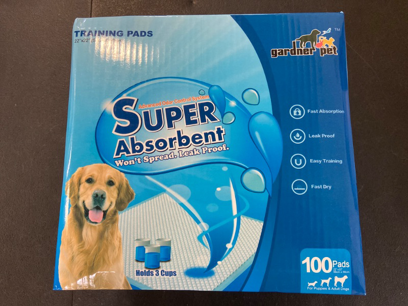 Photo 2 of Super-Absorbent Dog Training Potty Pee Pads Puppy Piddle Pads (100-Count)