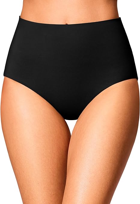 Photo 1 of Size M - CRZ YOGA Womens High Waisted Bikini Bottom Tummy Control Bathing Swimsuit Bottoms Full Coverage Swim Bottoms
