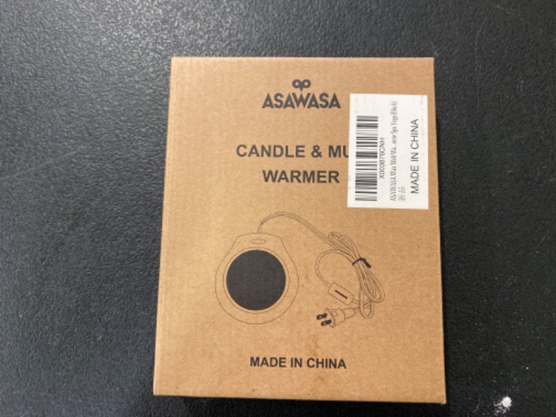 Photo 2 of ASAWASA Smart Candle Warmer for Large Jar, Coffee Mug Warmers, with Gravity Switch Auto Shut-On/Off, Safely and evenly Release The Aroma, Keep The Drink at a Pleasant Temperature, A Thoughtful Gifts