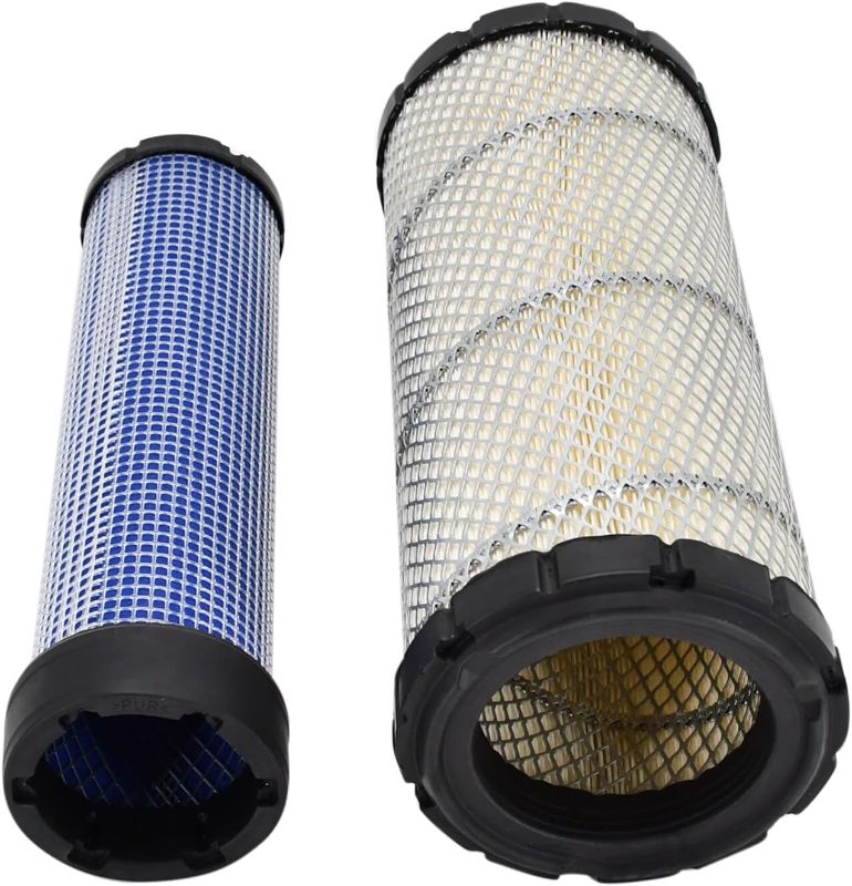 Photo 1 of 1348726 Air Filter kits 134-8726 140-2334 1402334 Compatible with Caterpillar Compactor CC-34B CB-34B CB-34BXW CB-36B Excavator 304E 305E 305CCR 306 306E Skid Steer Loader 216 226 228 232