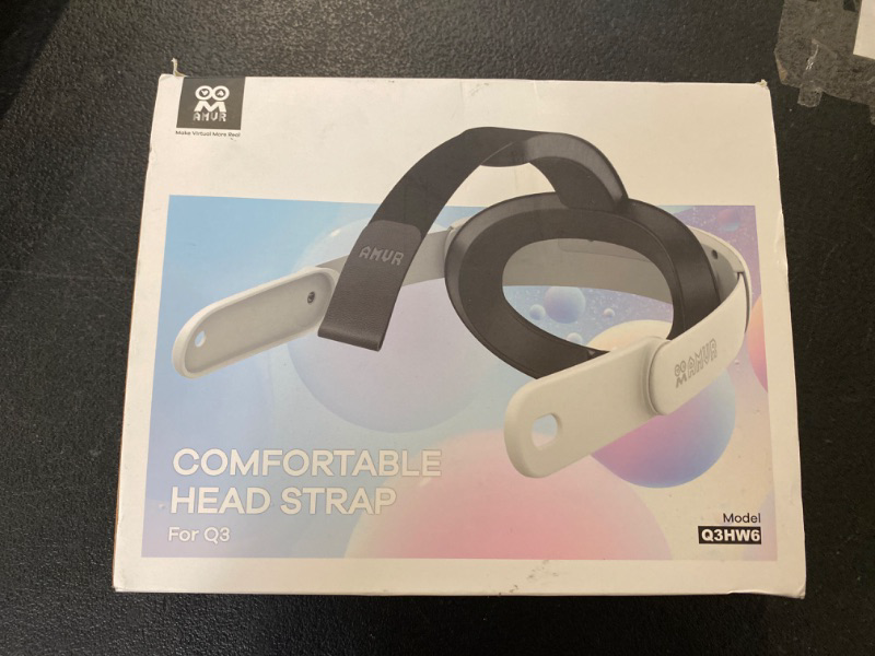 Photo 2 of Head Strap for Meta Quest3, Replacement Headband Elite Strap Adjustable Headband for Oculus Quest 3 VR Accessories, Soft Cushion Lightweight VR Headset Strap Replacement