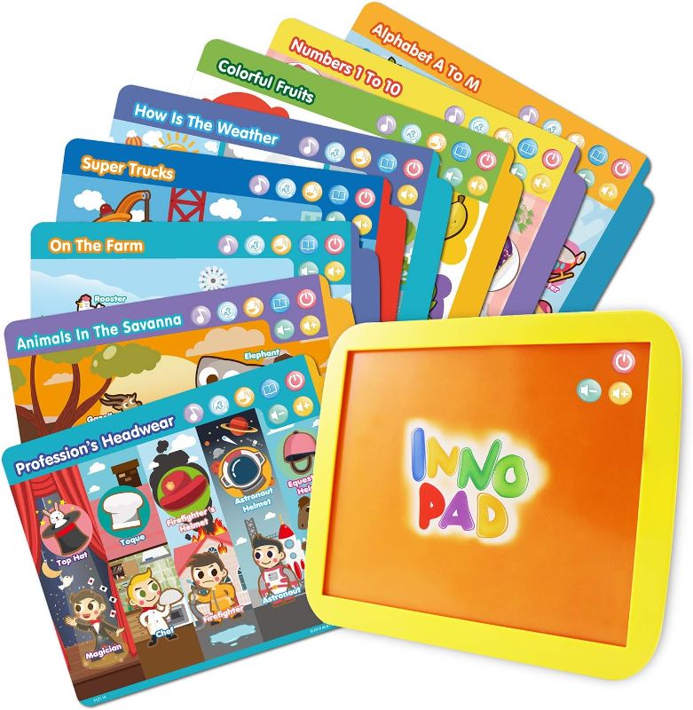 Photo 1 of BEST LEARNING INNO PAD Smart Fun Lessons - Educational Tablet Toy to Learn Alphabet, Numbers, Colors, Shapes, Animals, Transportation for Toddlers Ages 2 to 5 Years Old | Boy or Girl Birthday Gift