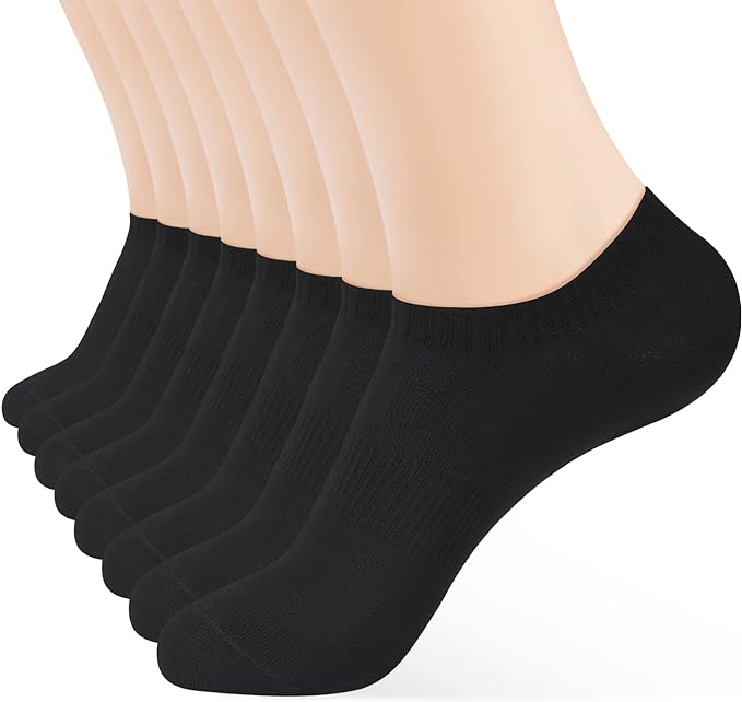 Photo 1 of Size 6-10 8 Pairs Ankle Socks Women's Thin Athletic Running No Show Low Cut Short Socks