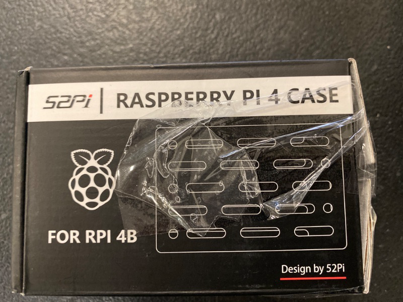 Photo 2 of GeeekPi Case for Raspberry Pi 4, Pi 4 Aluminum Case with Fan, Pi 4 Heatsink for Raspberry Pi 4 Model B, High Case Supports POE Hat