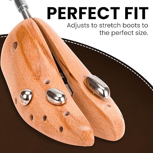 Photo 4 of HOUNDSBAY Boxer Professional Boot Stretcher for Men and Women; Boot Expander Boot Shoe Stretchers For Wide Feet or Bunions
