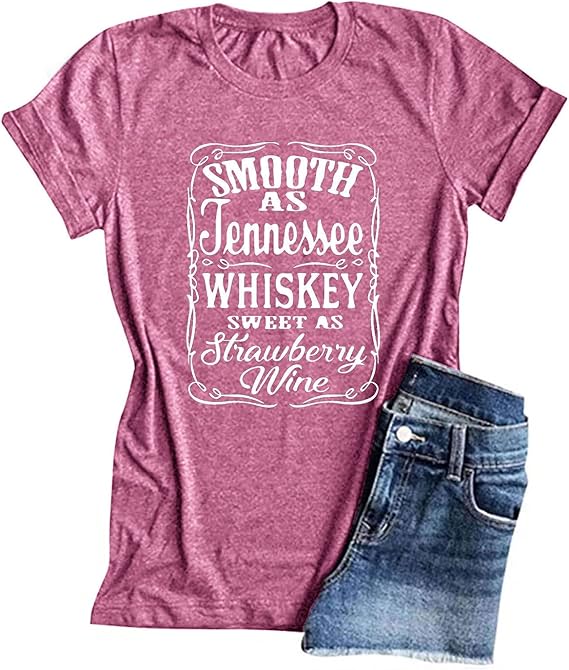 Photo 2 of (S) Women Graphic Vintage Band Tees Country Western Cowgirl Casual T-Shirt
