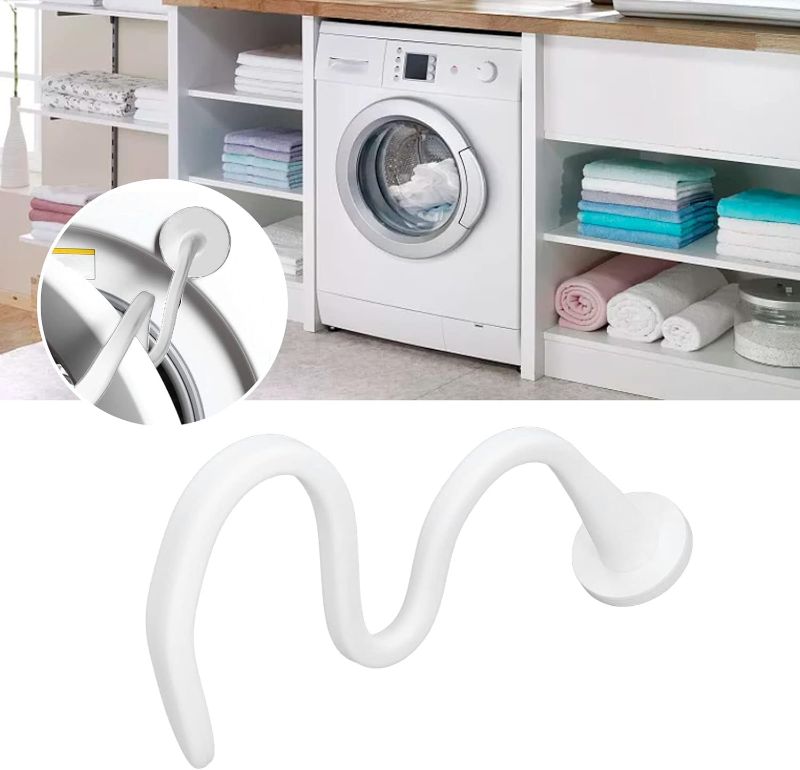 Photo 2 of Flexible Washer Door, Keep Washing Machine Holder Universal for Front Load WasherBlack Door Front Loader Washer Doors Prop Magnetic Washing Machine (#12)
