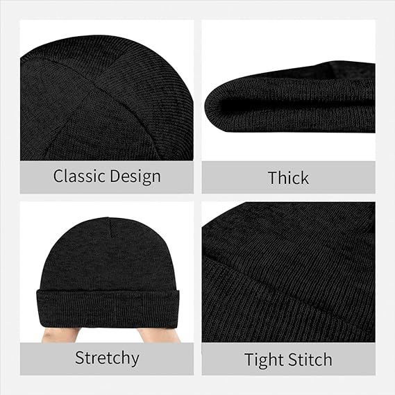 Photo 3 of Flag of Australia Adult Knitted Hat Beanie Winter Warm Skull Hat - Men Women Black