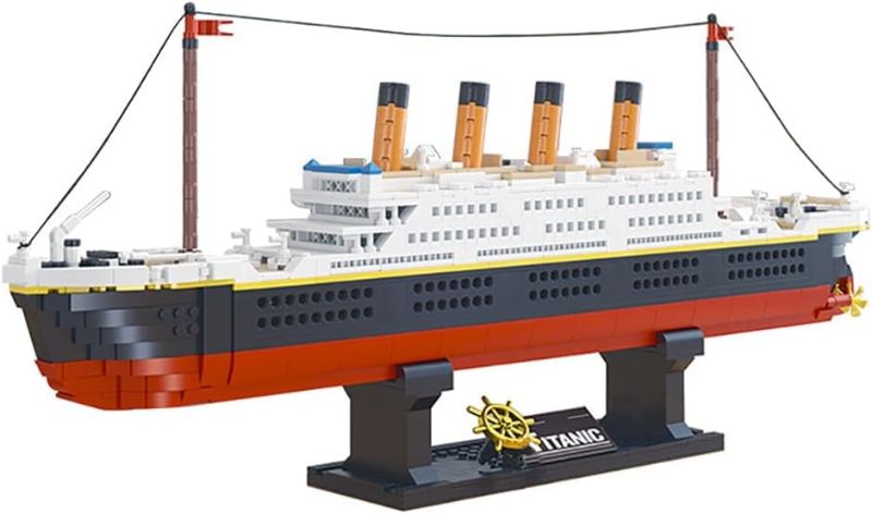 Photo 1 of dOvOb Mini Blocks Titanic Building Set, 1288 Pieces Mini Bricks, Toys Gift for Adults and Kids