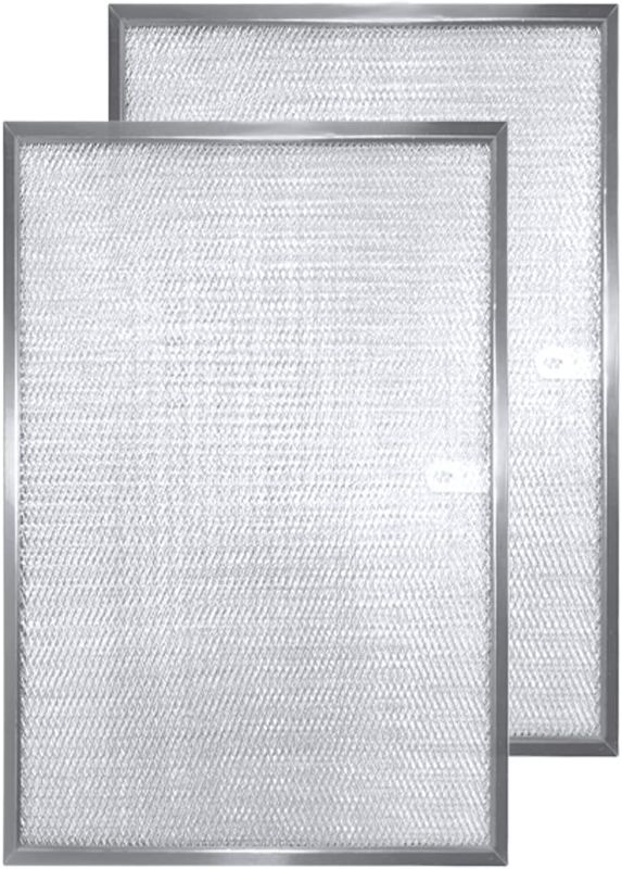 Photo 1 of 2 pack BPS1FA30 5260 Sears Range Hood Filter 11-3/4" x 14-1/4" x 3/8"(11.75x14.25) for NuTone Allure QS2 and QS1 Range Hoods Compatible with Kenmore