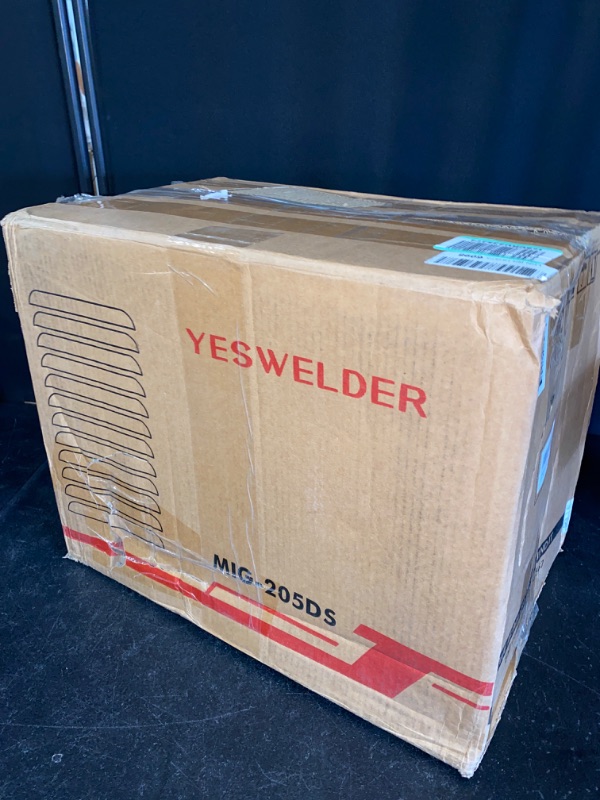 Photo 3 of YESWELDER Digital MIG-205DS MIG Welder,200Amp 110/220V Dual Voltage, Gas Gasless MIG Welding Machine MIG/Lift TIG/ARC 3 in 1 Multiprocess Aluminum MIG Welder, Spool Gun Compatible