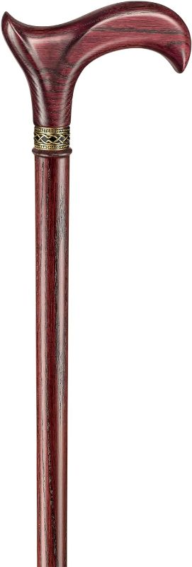 Photo 1 of Asterom Walking Cane - Handmade, Ergonomic, Wooden - Canes for Men, Cane for Women - Walking Sticks for Seniors, Unique, Wood