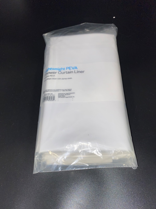 Photo 1 of 2 Pack Light Weight PEVA Shower Liner - Clear