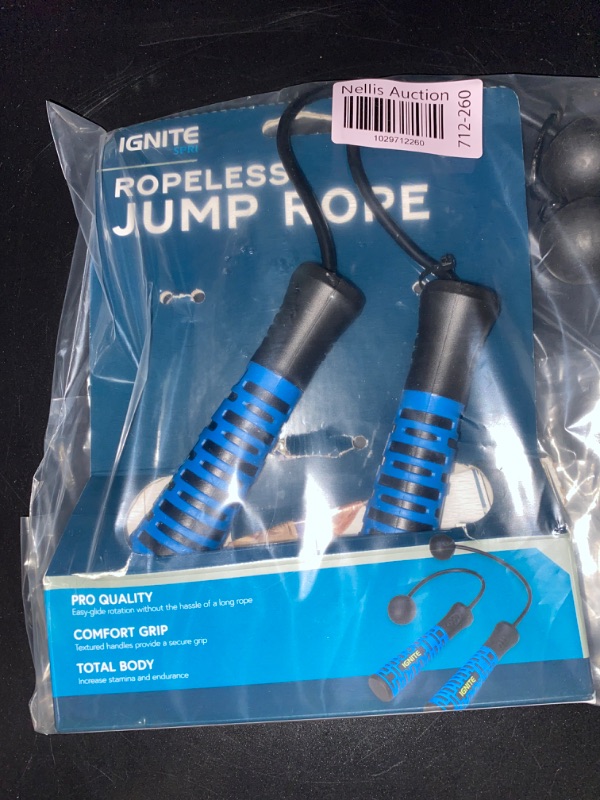 Photo 1 of Ignite by SPRI Ropeless Jump Rope - Blue