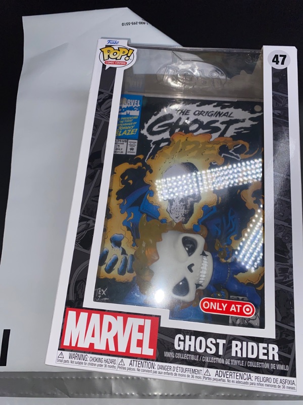 Photo 2 of Funko POP! Comic Cover: Marvel Ghost Rider Figure