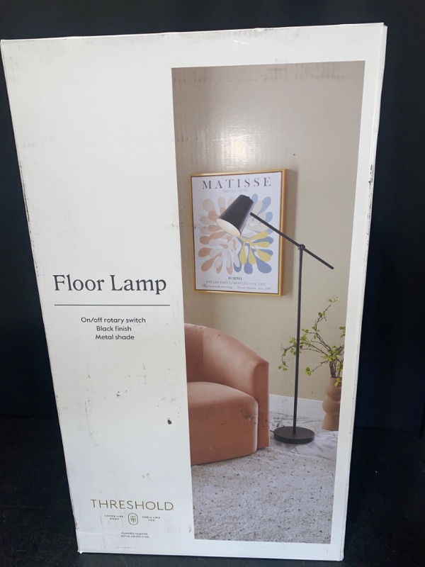 Photo 3 of Cantilever Floor Lamp Black - Threshold