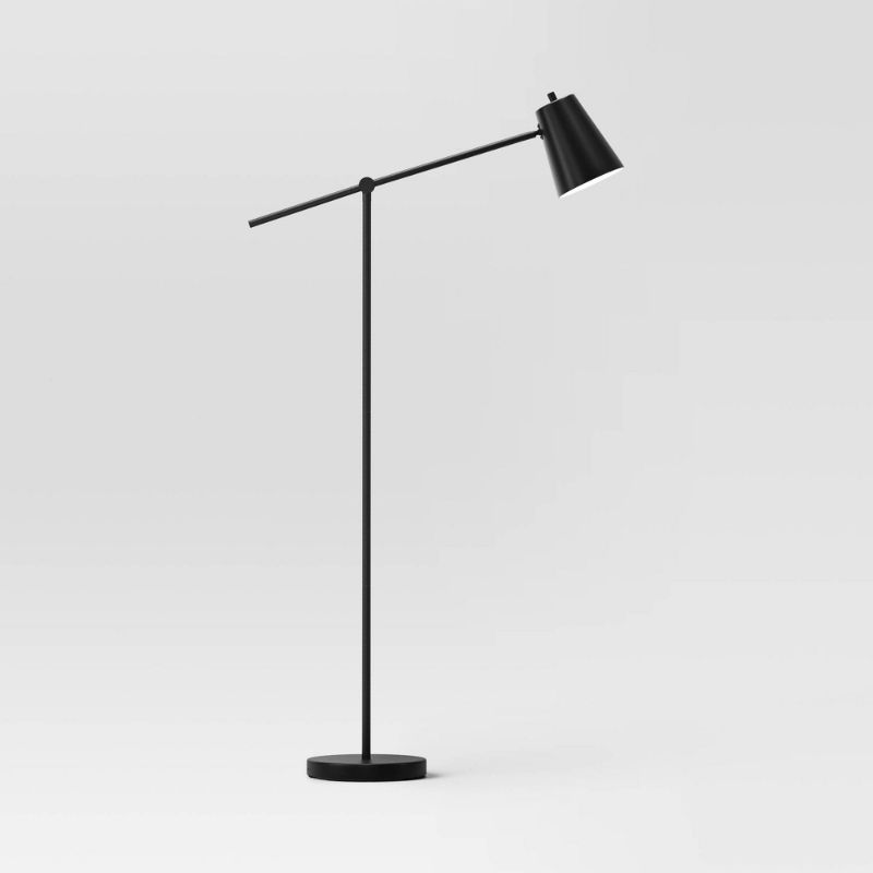 Photo 1 of Cantilever Floor Lamp Black - Threshold