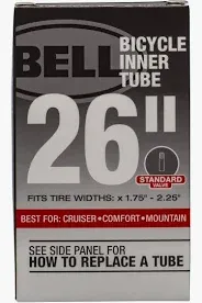 Photo 1 of Bell Standard and Self Sealing Bike Tubes Standard Tube 26"x1.75-2.25" Schrader