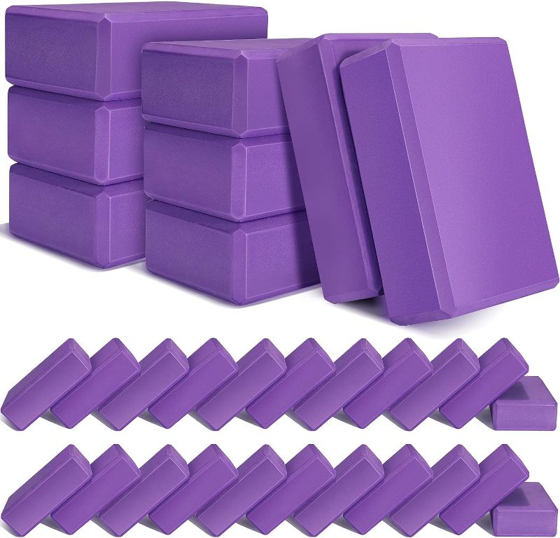 Photo 1 of Purple Yoga Blocks Bulk