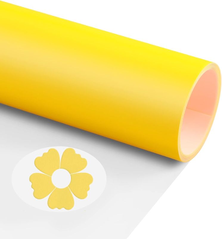Photo 1 of Vinyl Heat Transfer Yellow