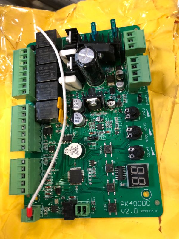 Photo 1 of Replacement Circuit Control Board for SW440DC Automatic Swing Gate Operator Accessories 24VDC (PK400DC)