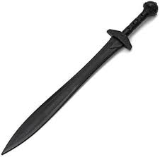 Photo 1 of Black Polypropylene Plastic Gladius Training Sword