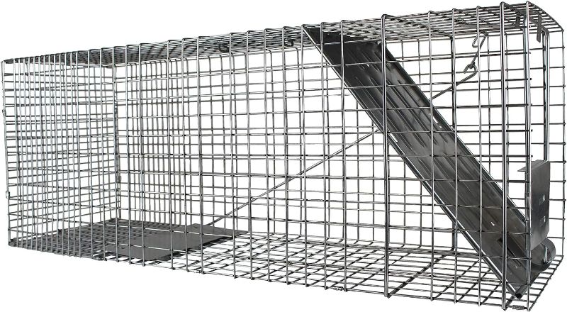 Photo 1 of Large 1-Door Humane Catch and Release Live Animal Trap 18inch