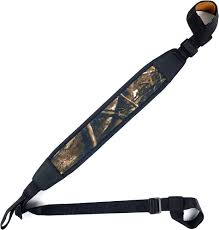 Photo 1 of HUNTPAL 2 Point Non-Swivel Gun Sling Shotgun Sling with Thumb Hole, Neoprene Padded No Need Drill Rifle Sling Shoulder Strap
