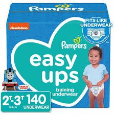 Photo 1 of Pampers Easy Ups PJ Mask Training Pants Boys Size 2T/3T 140 Count