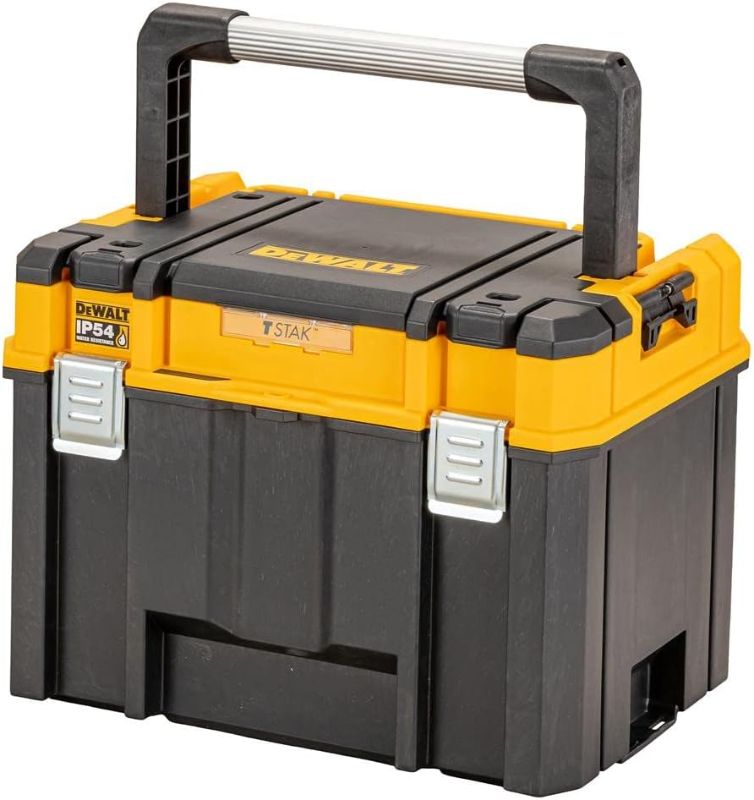 Photo 1 of Dewalt TSTAK Deep Tool Box VII, DWST83343-1 (44L Volume, Large Volume Box, Can be Combined with Other TSTAK Boxes, Safe Storage of Large Power Tools and Hand Tools, IP54)
