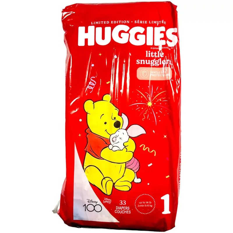 Photo 1 of HUGGIES Limited Edition Little Snuggler 33 Diapers - Up To 14 Lbs

