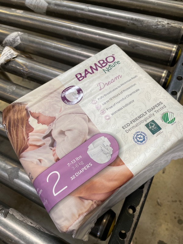 Photo 1 of Bambo Nature Premium Baby Diapers Size 2 COUNT 32