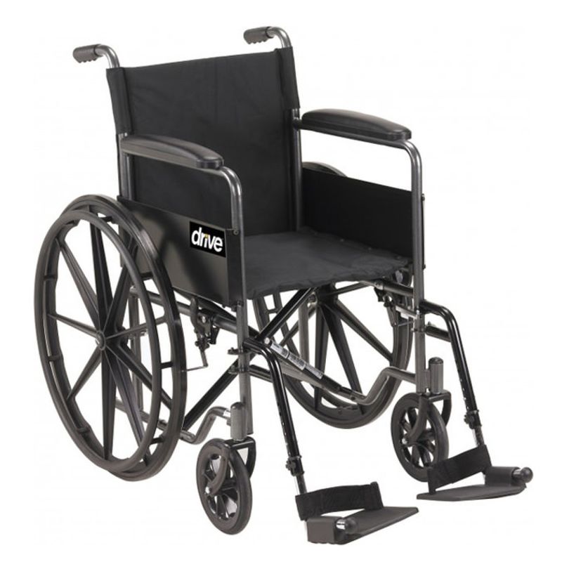 Photo 1 of Drive Medical Silver Sport 1 Single Axle Manual Wheelchair

