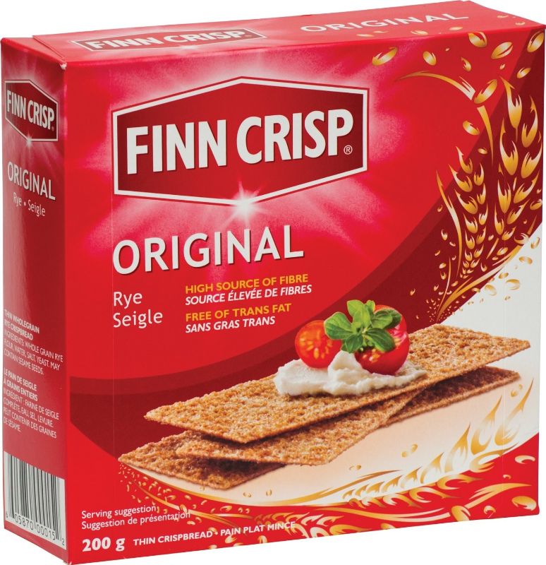 Photo 1 of 2pc Exp 1/25 Finn Crisp Original Sourdough Rye Thins - 