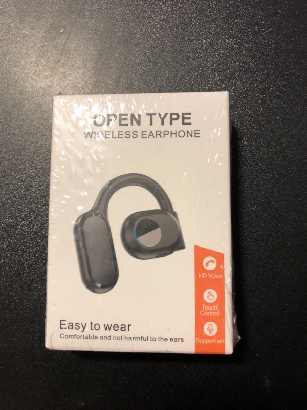 Photo 1 of Reodolop Single Open Ear Headphones Bluetooth 5.3 Wireless Earbuds with 16.2mm Driver, Single Right Ear Buds with Earhooks Built-in Mic Headset, 12H Playtime for Sports Workout Gaming