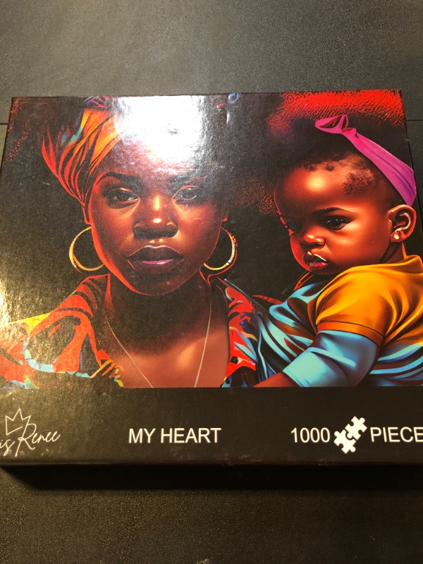 Photo 2 of African American Family Jigsaw: Heartwarming Puzzle Adventure (My Heart)
