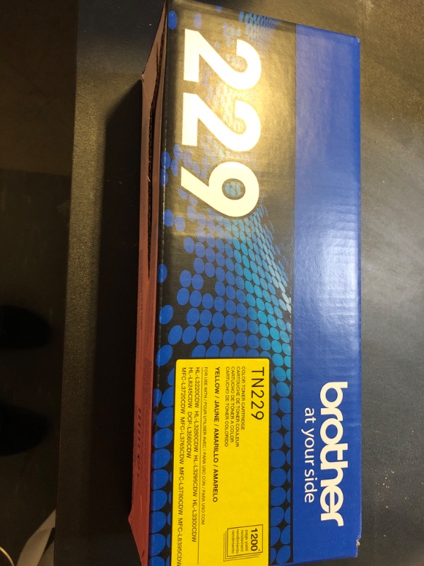 Photo 2 of Brother Genuine TN229M Magenta Standard Yield Printer Toner Cartridge - Print up to 1,200 Pages(1)