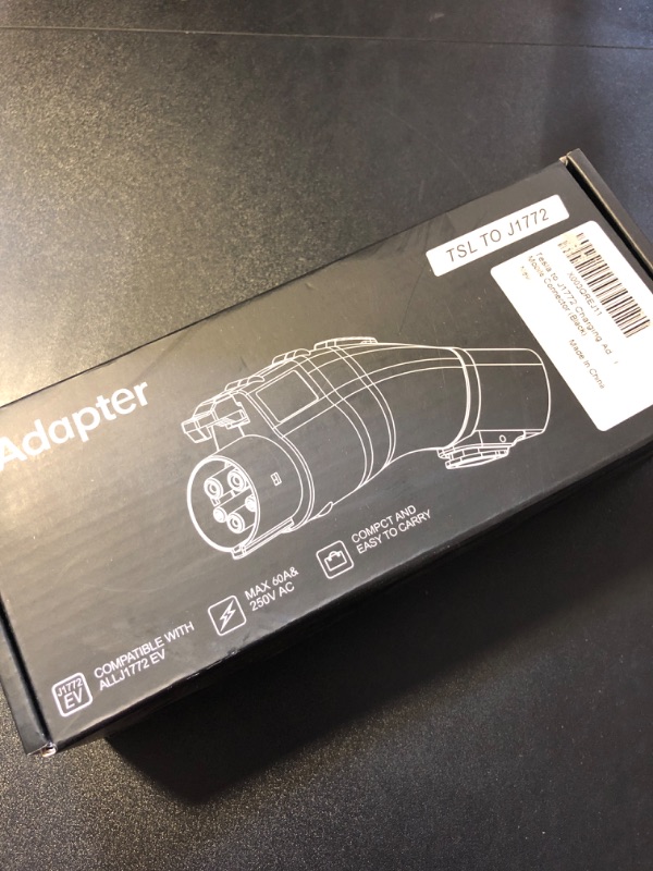 Photo 2 of PowerBear Tesla to J1772 Adapter, Max 60A/250V AC, Tesla to J1772 Charging Adapter with Security Lock for J1772 EVs, Compatible with Tesla Wall Connector/Destination Chargers/Mobile Connectors