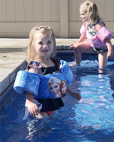 Photo 1 of LeaveL Swim Vests bingxue frozen elsa and anna little girl 35-55 lbs pool floaters  