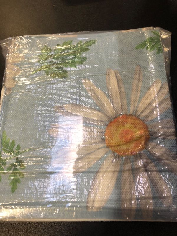 Photo 2 of 4 Pack SPRING PILLOW COVERS CASE FARMHOUSE DECORATIONS 18" X 18"