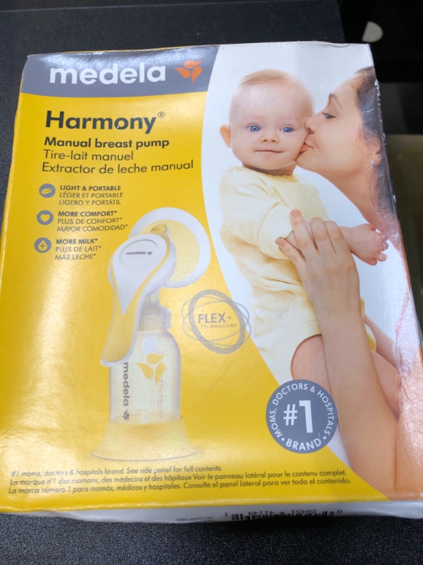 Photo 2 of Medela Harmony Manual Pump with PersonalFit Flex Breast Shields