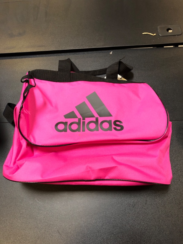 Photo 2 of adidas Diablo Small Duffel Bag, One Size One Size Intense Pink/Black