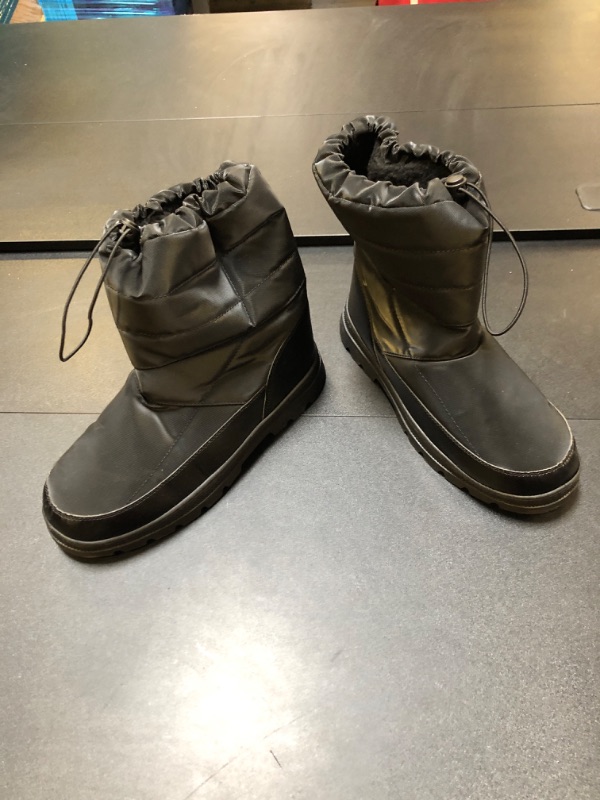 Photo 1 of Black Boots Size 11