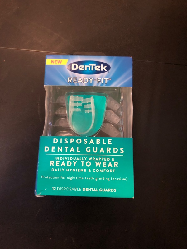 Photo 2 of DenTek ReadyFit Disposable Dental Guards BPA Latex Free, 12 Count Ready Fit Disposable 12 Count (Pack of 1)