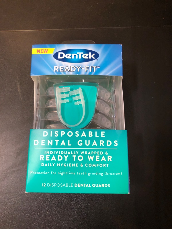 Photo 2 of DenTek ReadyFit Disposable Dental Guards BPA Latex Free, 12 Count Ready Fit Disposable 12 Count (Pack of 1)