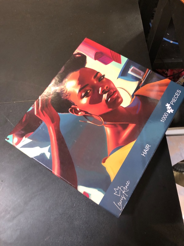 Photo 1 of Africa Jigsaw Puzzle Adventure: 1000 Piece LewisRenee Masterpiece, Engaging African American Art for Adults' Brain Power Boost & Relaxation, Ideal Jigsaw Puzzle African American Gift 
