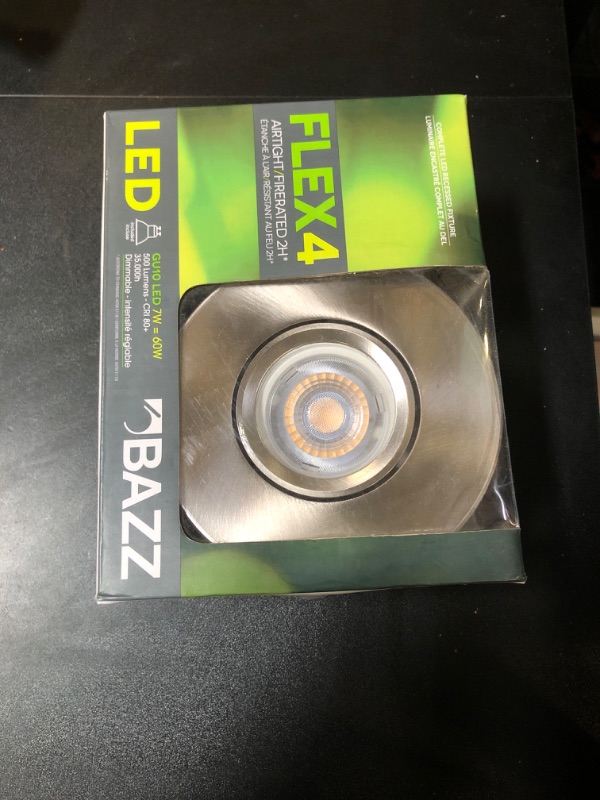 Photo 2 of BAZZ 330ATLAB Flex Recessed Led Lighting Kit