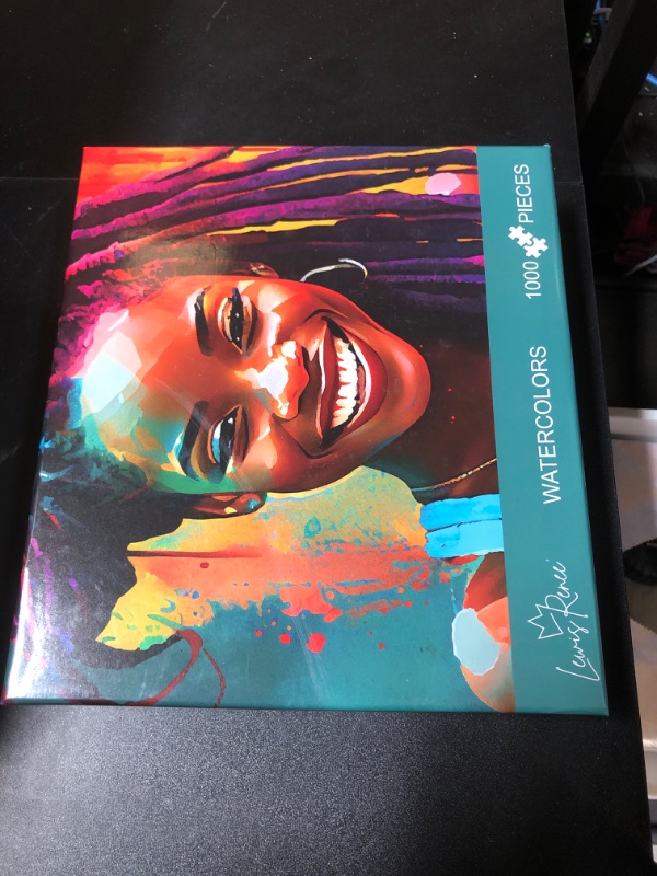 Photo 2 of African American Jigsaw Puzzles for Adults 1000 Piece Wonders: LewisRenee Art, Revel in A Soothing & Mind-invigorating Challenge Showcasing The Beauty of Black Art Puzzles