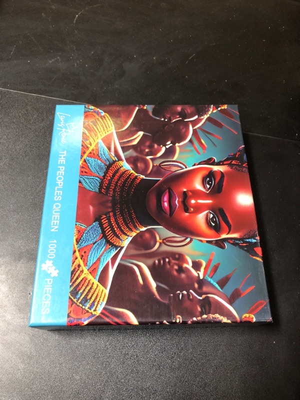 Photo 2 of African American Jigsaw Puzzles for Adults 1000 Piece Wonders: LewisRenee Art, Revel in A Soothing & Mind-invigorating Challenge Showcasing The Beauty of Black Art Puzzles
